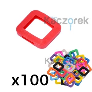 Nástavec 001 - čtvercový - MIX 100 kusů